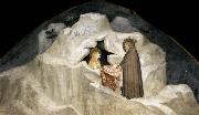 GIOTTO di Bondone The Hermit Zosimus Giving a Cloak to Magdalene oil painting artist